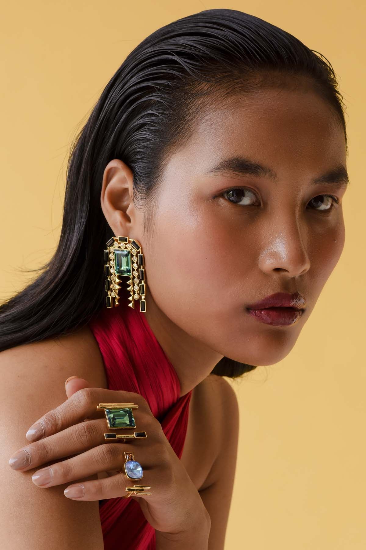 Buy Chunky Statement Earrings For Women Online at ScrollnShops